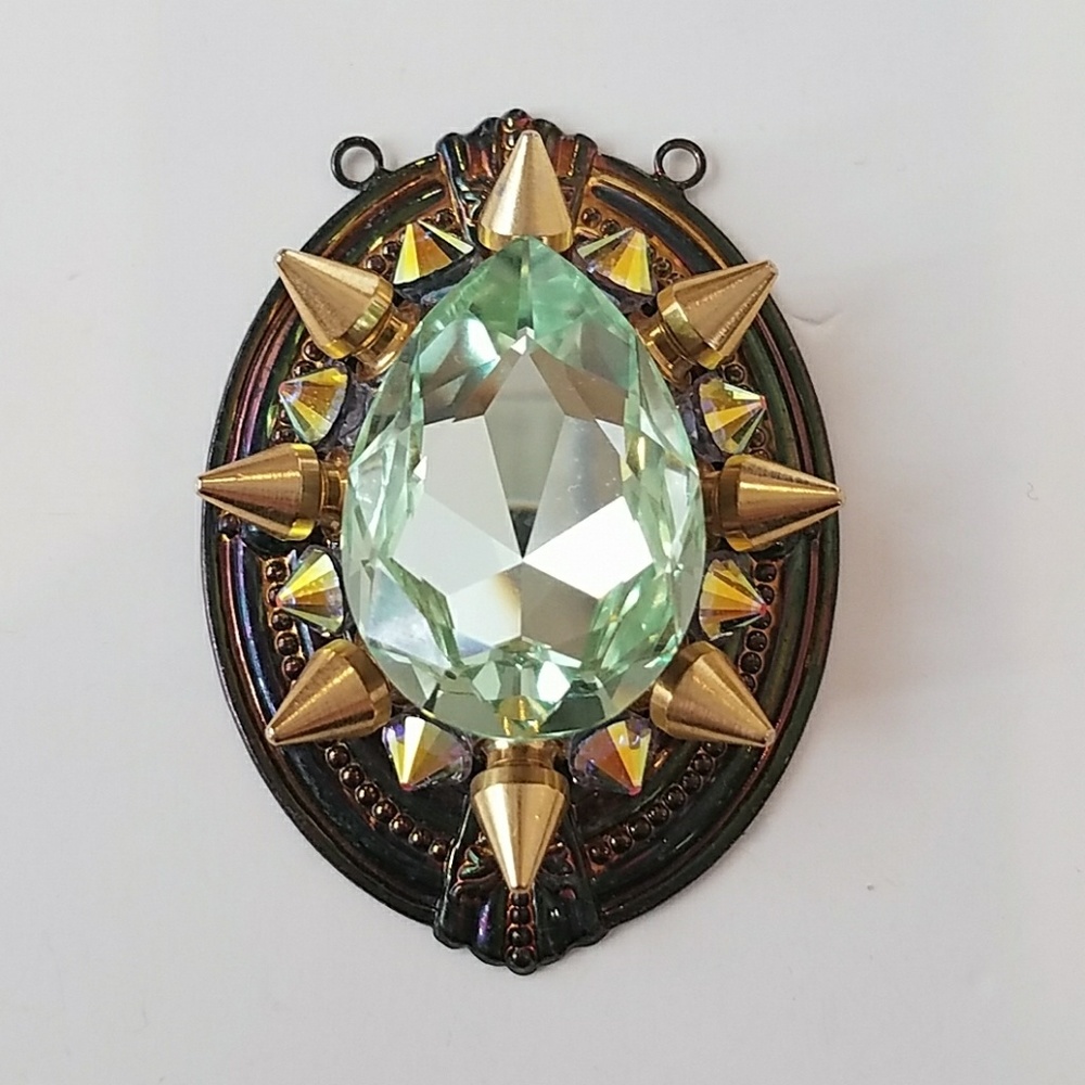 GASOLINE GLAMOUR DELUXE spike NECKLACE